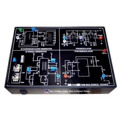 Pulse Position Modulation & Demodulation Trainer (VPL-CT-PPM) Manufacturers in New Delhi