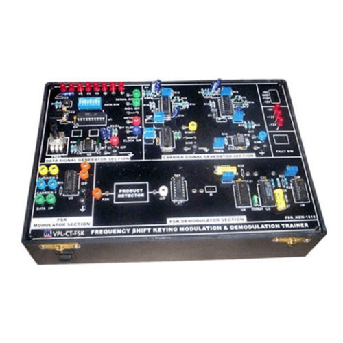 Frequency Shift Keying Modulation & Demodulation Trainer (VPL-CT-FSK) Manufacturers in New Delhi